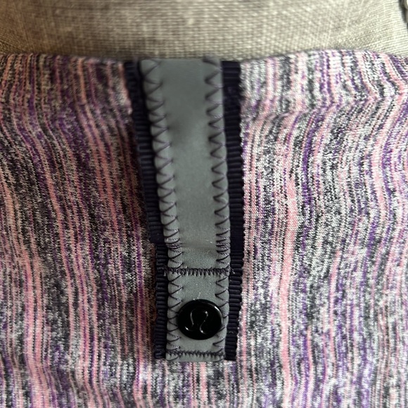 Lululemon Vinyasa Scarf, One Size, Heather Purple, Pink, Black, Purple Grosgrain - Picture 5 of 8